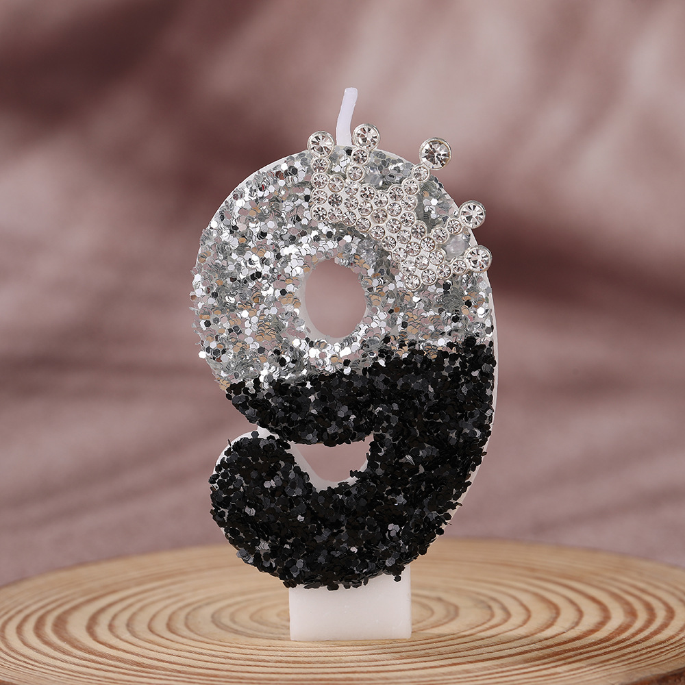 Черная серебристая градиентная – обзор и цена Candle For Supplies